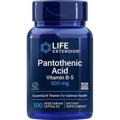 Buy Life Extension Pantothenic Acid Capsules