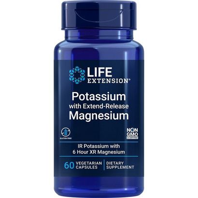 Buy Life Extension Potassium with Extend-Release Magnesium Capsules