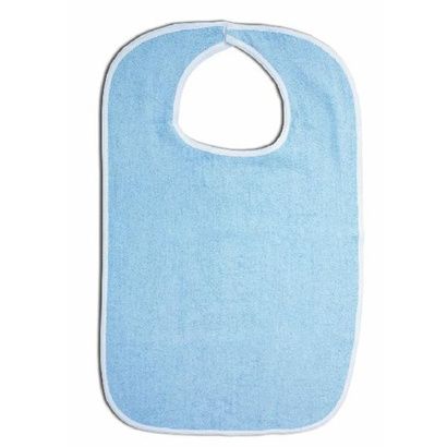 Buy Essential Medical Standard Blue Terry Cloth Bib