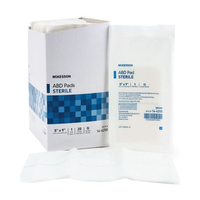 Buy McKesson Non-Woven Sterile Combine Abdominal Pad