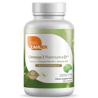 Buy Zahler Omega 3 Platinum + D