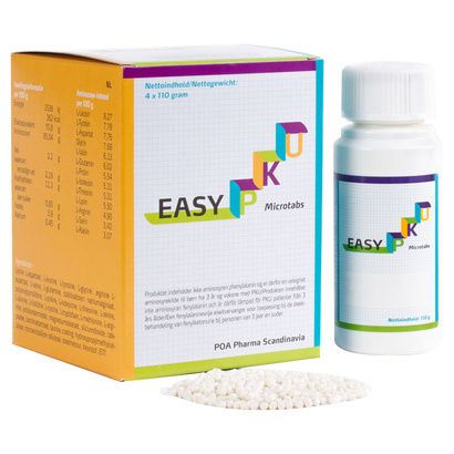 Buy POA Pharma PKU Easy Microtabs Protein Substitute