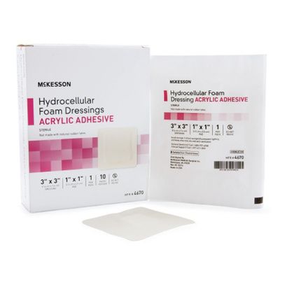 Buy McKesson Acrylic Adhesive Foam Dressing