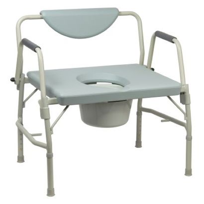 Buy Mckesson Drop Arm Steel Frame Commode Chair