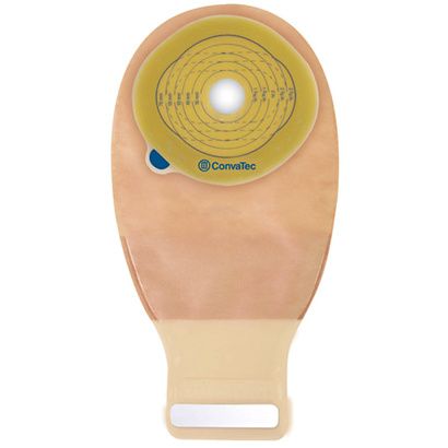 Buy ConvaTec Esteem Plus One Piece Cut To Fit Transparent Drainable Pouch With InvisiClose Tail Closure