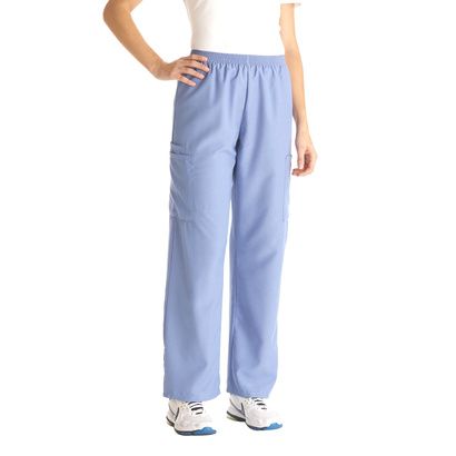 Buy Medline PerforMAX Unisex Elastic Waist Scrub Pants - Ceil Blue