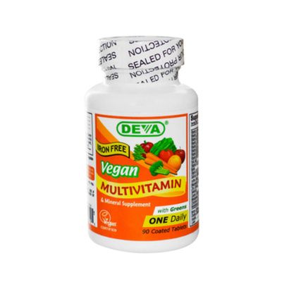 Buy Deva Vegan Multivitamin and Mineral Supplement Iron Free