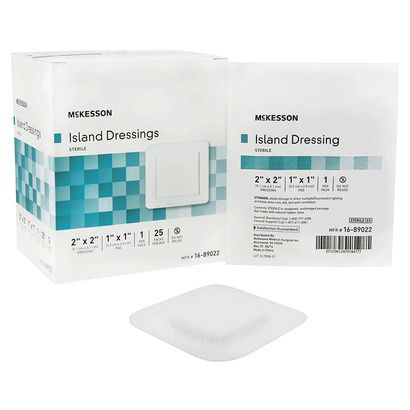 Buy McKesson Adhesive Sterile Square Island Dressing