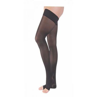 Buy BSN Jobst Ultrasheer 15-20 mmHg Open Toe Thigh High Silicone Dot Band Compression Stockings