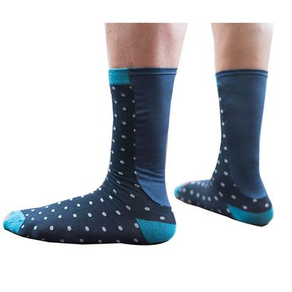 Buy Xpandasox Athletic Calf Cotton Blend Dot Crew Socks