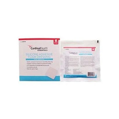 Buy Cardinal Health Essentials Silicone Adhesive Foam Dressing