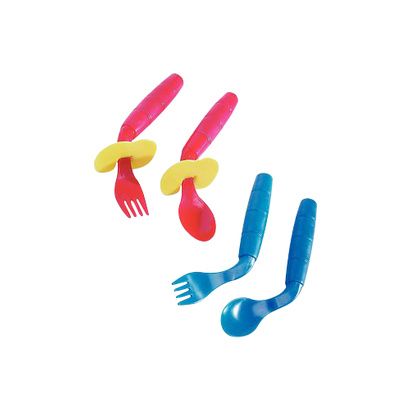 Buy Milestones EasieEaters Curved Utensils Set