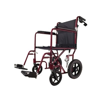 Buy Medline Basic Aluminum Transport Chair With 12 Inch Wheels