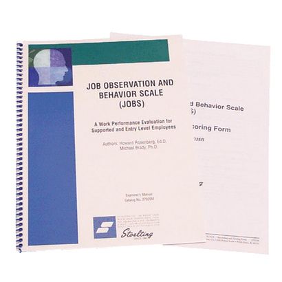 Buy Stoelting Job Observation And Behavior Scale Kit