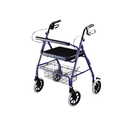 Buy ITA-MED Four Wheel Heavy Duty Aluminum Rollator with Loop Brakes