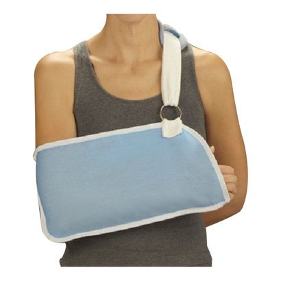 Buy DeRoyal Light Blue Arm Sling with Hook and Loop Closure