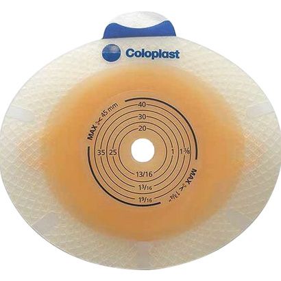 Buy Coloplast Sensura Click Two-Piece Flat Standard Pre-Cut Skin Barrier With Belt Tabs