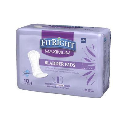 Buy Medline FitRight Bladder Control Pads Maximum