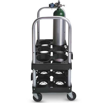 Buy Medline Rack n Roll Modular Cylinder O2 Cart System