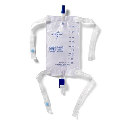 Buy Medline Urinary Leg Bags with Twist Valve Elastic Straps