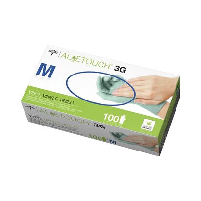 Buy Medline Aloetouch 3G Powder-Free Vinyl Synthetic Exam Gloves