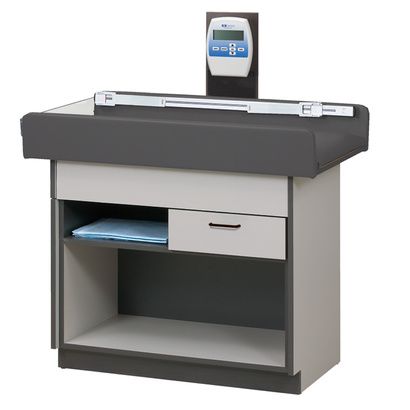 Buy Clinton Select Series Pediatric Scale Treatment Table with One Drawer and Two Open Shelves