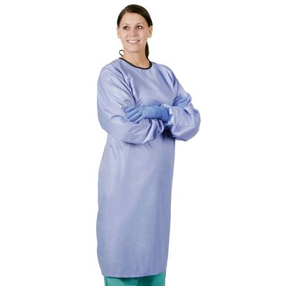 Buy Medline Unisex Blockade Antistatic Barrier Backless Gowns