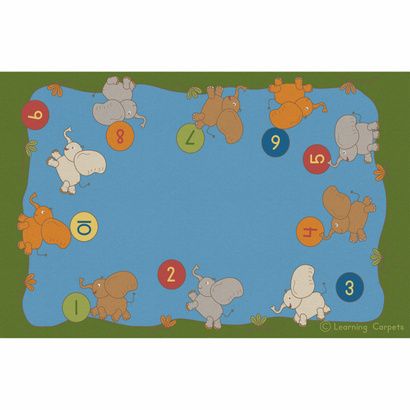 Buy Childrens Factory Playful Numbers Rugs