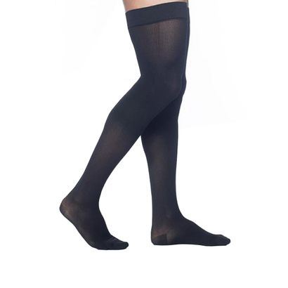 Buy FLA Activa Sheer Therapy Closed Toe Thigh High 15-20mmHg Black Compression Stockings