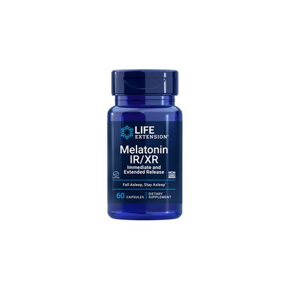 Buy Life Extension Melatonin IR/XR Capsules