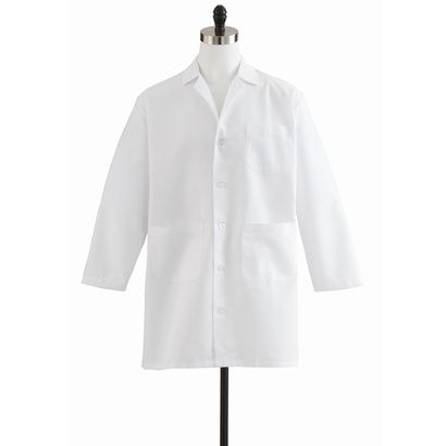 Buy Medline Men Staff Length White Lab Coat