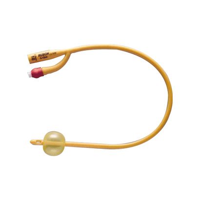 Buy Rusch Gold Silicone Coated 2-Way Foley Catheter - 30cc Balloon Capacity