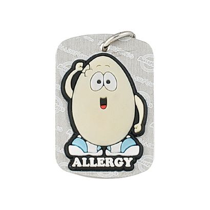 Buy AllerMates Dog Tag Eggie Egg Allergy