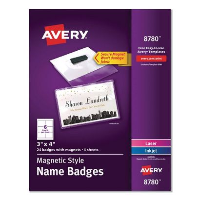 Buy Avery Magnetic Style Name Badge Kit