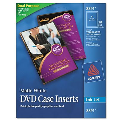 Buy Avery DVD Case Inserts