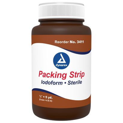 Buy Dynarex Iodoform Packing Strips