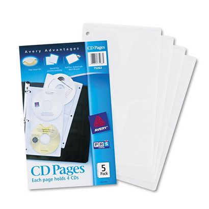 Buy Avery CD Organizer Sheets for Three-Ring Binders