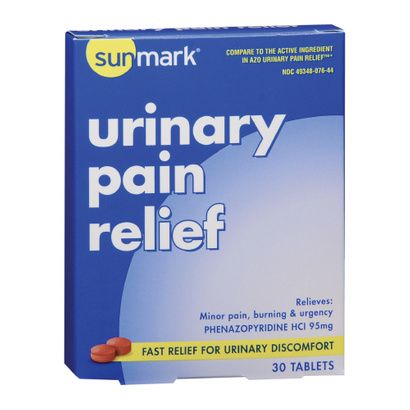 Buy Sunmark Urinary Pain relief Phenazopyridine HCL Tablet