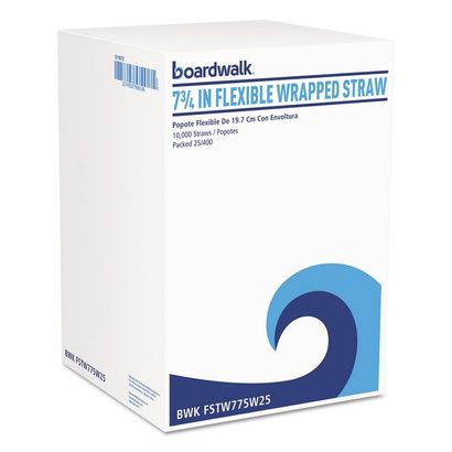 Buy Boardwalk Flexible Wrapped Straws