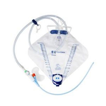 Buy Covidien Dover Two-Way Coude Tip Silicone Foley Catheter Tray - 5cc Balloon Capacity