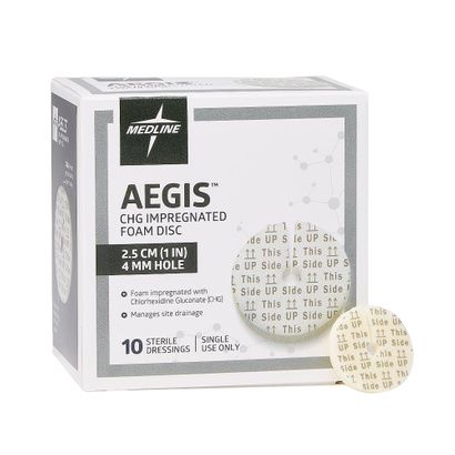 Buy Medline Aegis Chlorhexidine Gluconate CHG-Impregnated Foam Disc