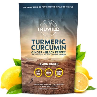 Buy Truwild Turmeric Curcumin Drink Mix Powder