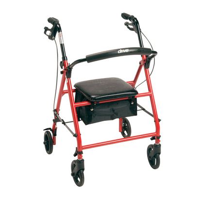Buy Drive Medical 6" Wheels Knockdown Steel Rollator