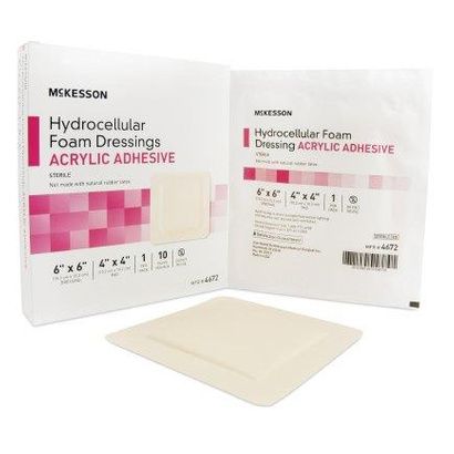 Buy McKesson Acrylic Adhesive Hydrocellular Foam Dressing