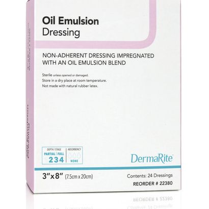 Buy DermaRite Oil Emulsion Non-Adherent Wound Dressing