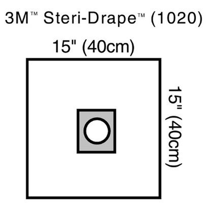 Buy 3M Steri-Drape Small Drape with Aperture And Pouch