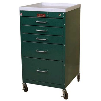 Buy Harloff Five Drawer Mini Line Anesthesia Cart With Key Lock