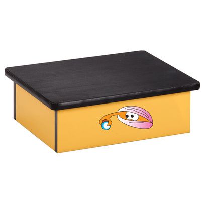 Buy Clinton Ocean Clam Yellow Laminate Pediatric Step Stool