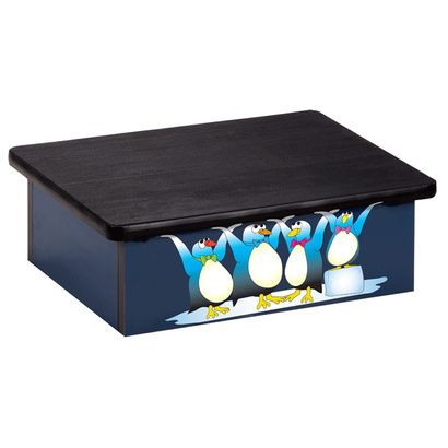 Buy Clinton Cool Pals Penguins Blue Laminate Pediatric Step Stool