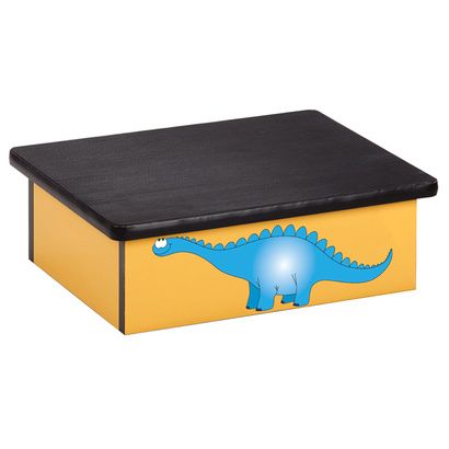 Buy Clinton Dino Days Yellow Laminate Pediatric Step Stool